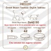 Doggie Comfort Dokuma Çivili Köpek Boyun Tasması Medium Siyah 5x55-65 Cm