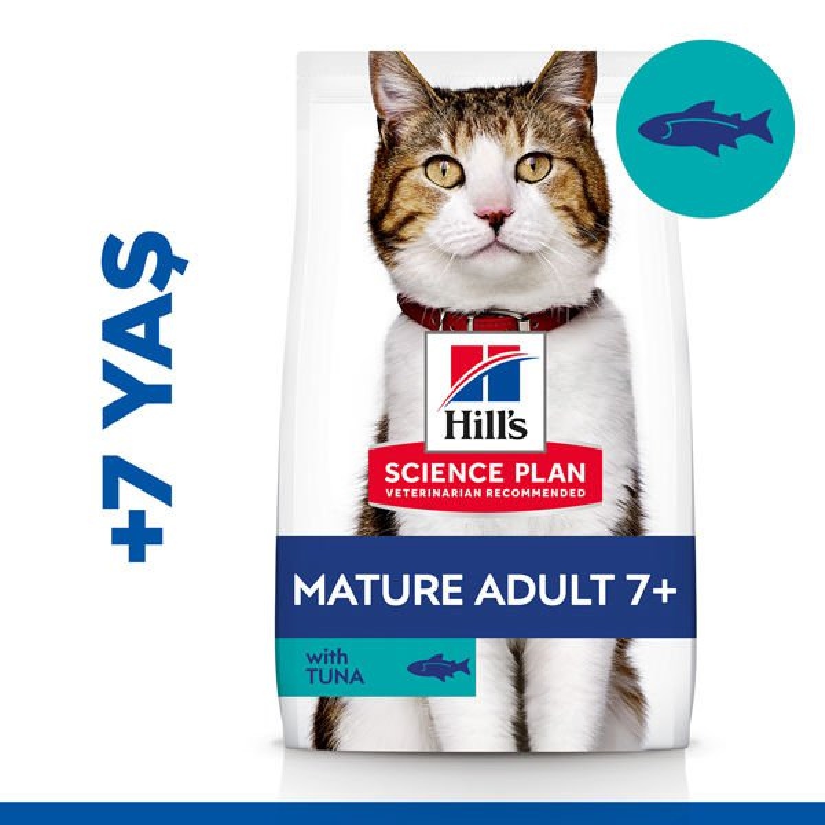 Hills Mature +7 Ton Balıklı Yaşlı Kedi Maması 1.5 Kg