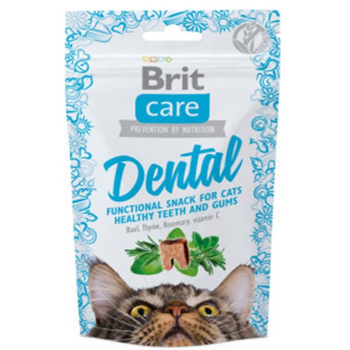 Brit Care Dental Hindili Kedi Bisküvisi 1 Adet 50 Gr