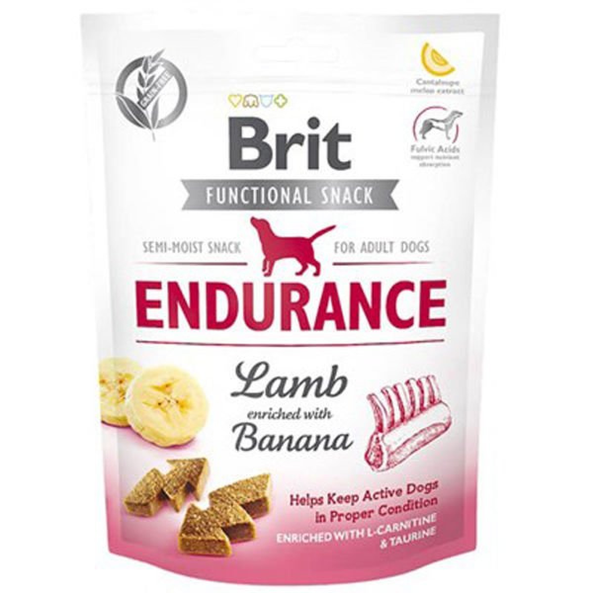 Brit Endurance Kuzu Etli ve Muzlu Köpek Ödül Mamasi 1 Adet 150 Gr