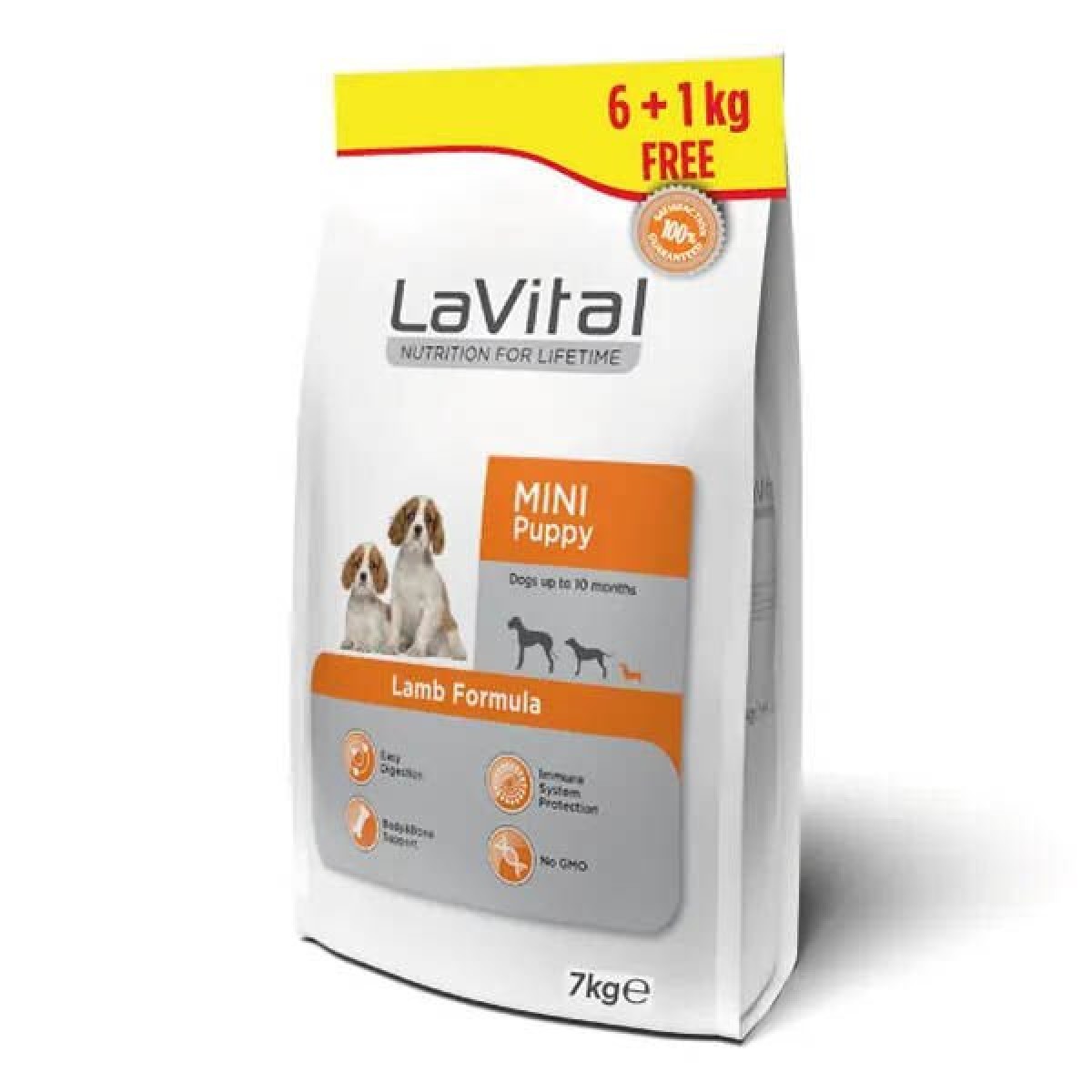 Lavital Mini Puppy Kuzu Etli Küçük Irk Yavru Köpek Maması 6+1 Kg