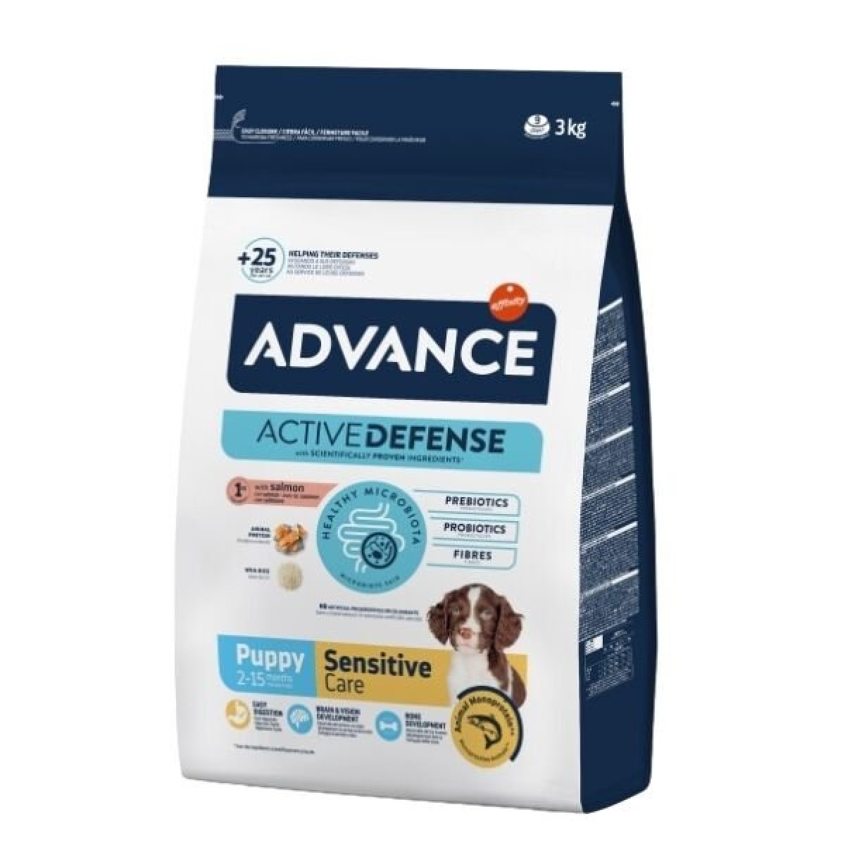 Advance Puppy Sensitive Somonlu Hassas Yavru Köpek Maması 3 Kg