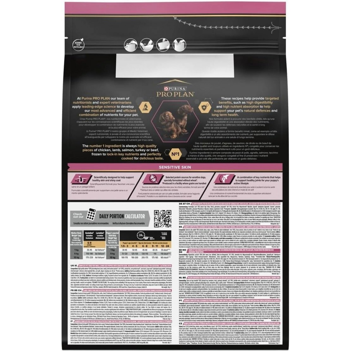 Pro Plan Puppy Somonlu Küçük Irk Yavru Köpek Maması 3 Kg