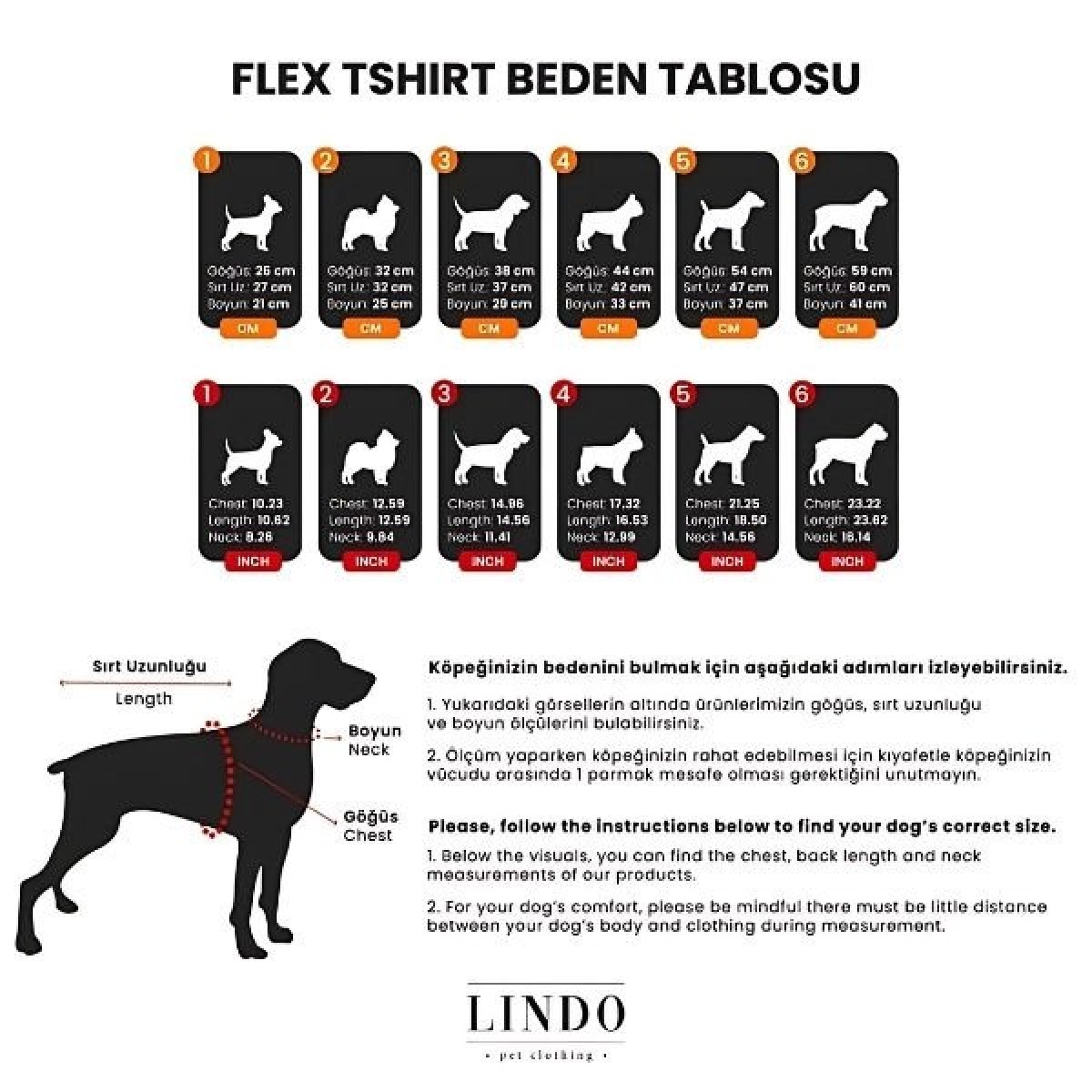 Lindo Dogs Honey Pie Köpek Kıyafeti Tshirt Krem Beden 6