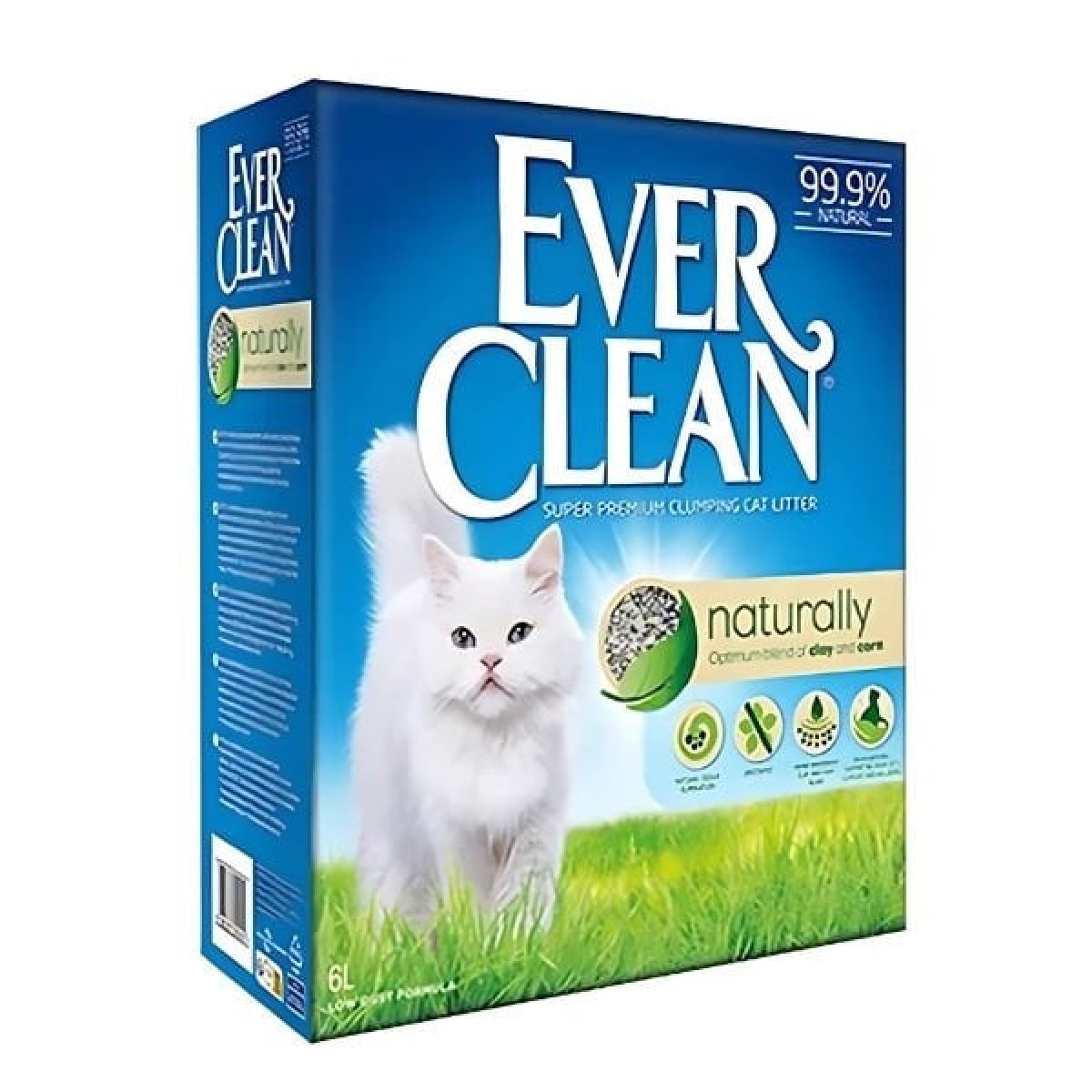 Ever Clean Naturally Parfümsüz Topaklanan Doğal Kedi Kumu 1 Adet 6 Lt