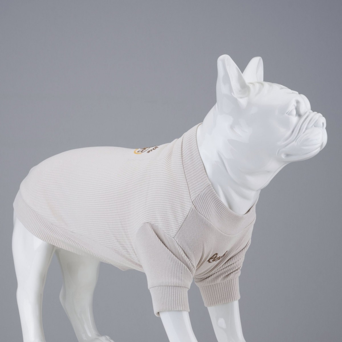 Lindo Dogs Honey Pie Köpek Kıyafeti Tshirt Krem Beden 5