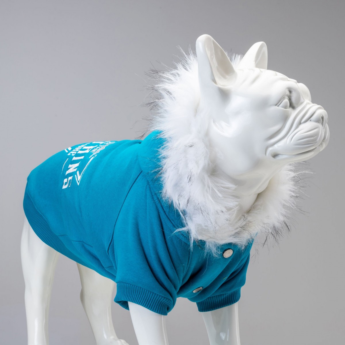 Lindo Dogs Mountains Sweatshirt Köpek Kıyafeti Mavi Beden 1