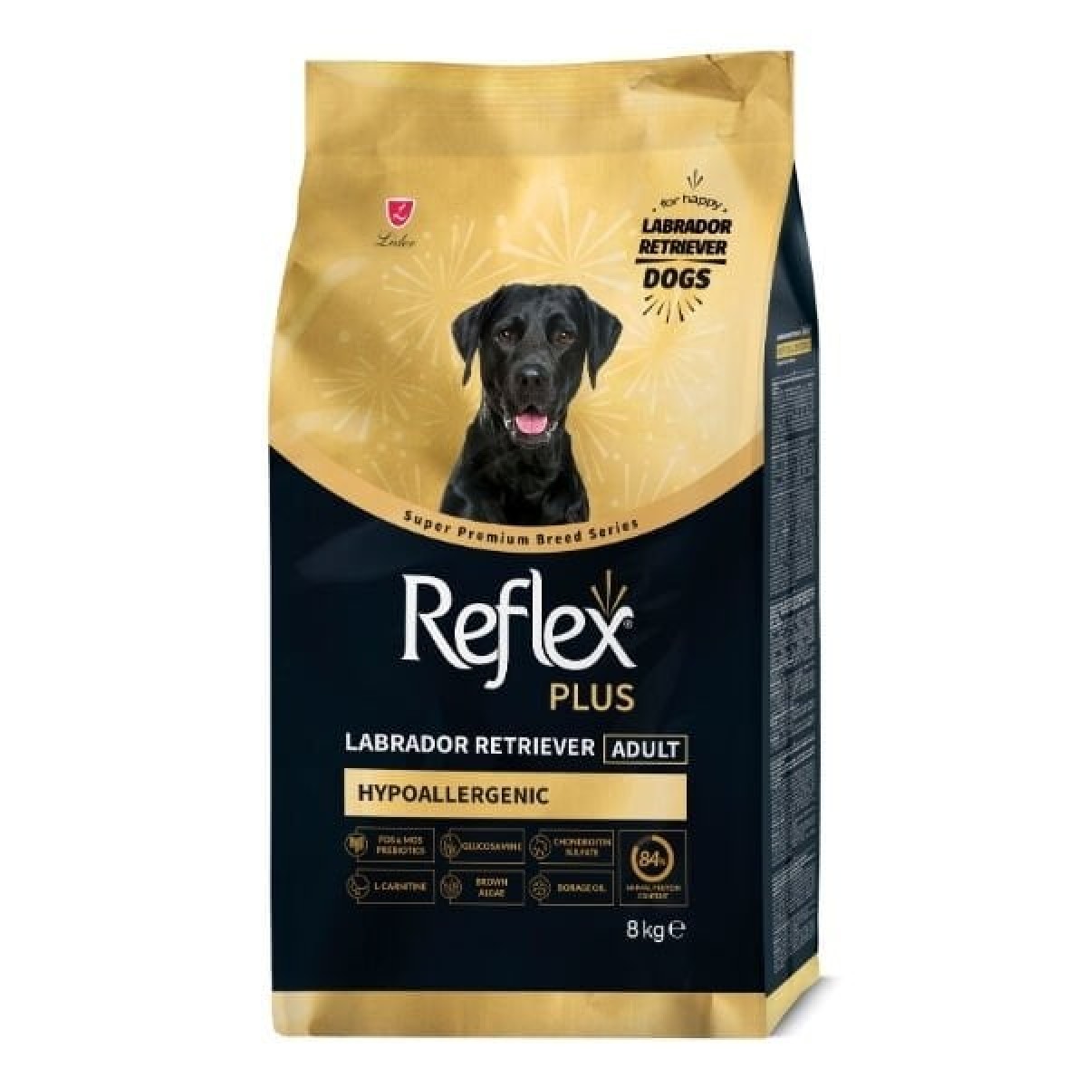 Reflex Plus Hypoallergenic Labrador Retriever Tavuklu Yetişkin Köpek Maması 8 Kg