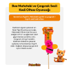 PetzzCats Bee Matatabi ve Çıngırak Sesli Kedi Oltası Oyuncağı Pembe 42 Cm