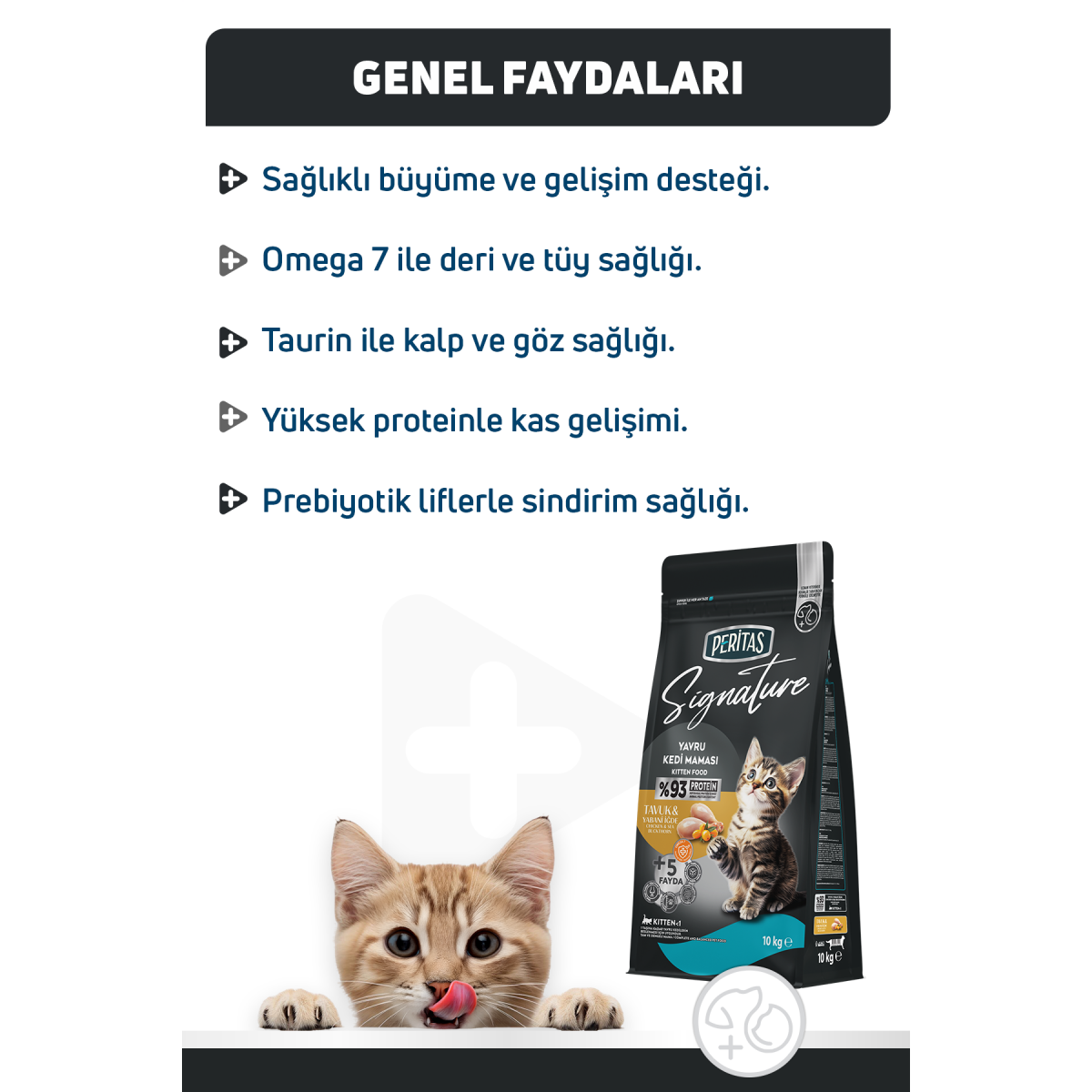 Signature Tavuklu Yavru Kedi Maması 10 Kg