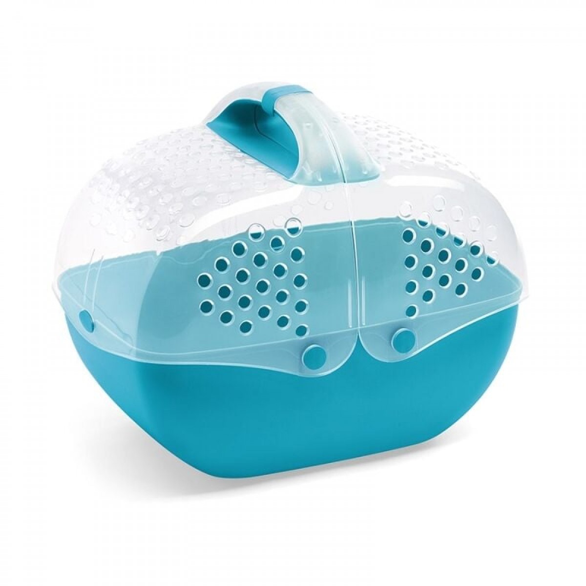 İmac Baggy Kemirgen ve Yavru Kedi Taşıma Çantası Açık Mavi 36x25x29 Cm