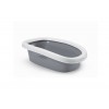 Stefanplast Sprint 10 Açık Kedi Tuvaleti Beyaz/Gri 31x43x14 Cm