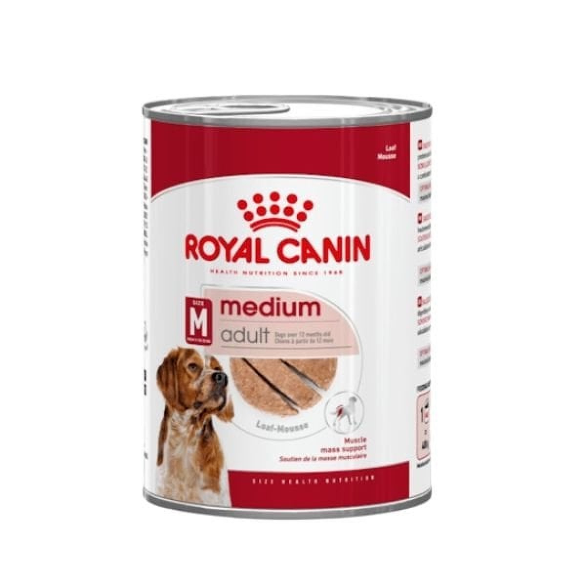 Royal Canin Loaf Mousse Orta Irk Ezme Yetişkin Konserve Köpek Maması 1 Adet 410 Gr