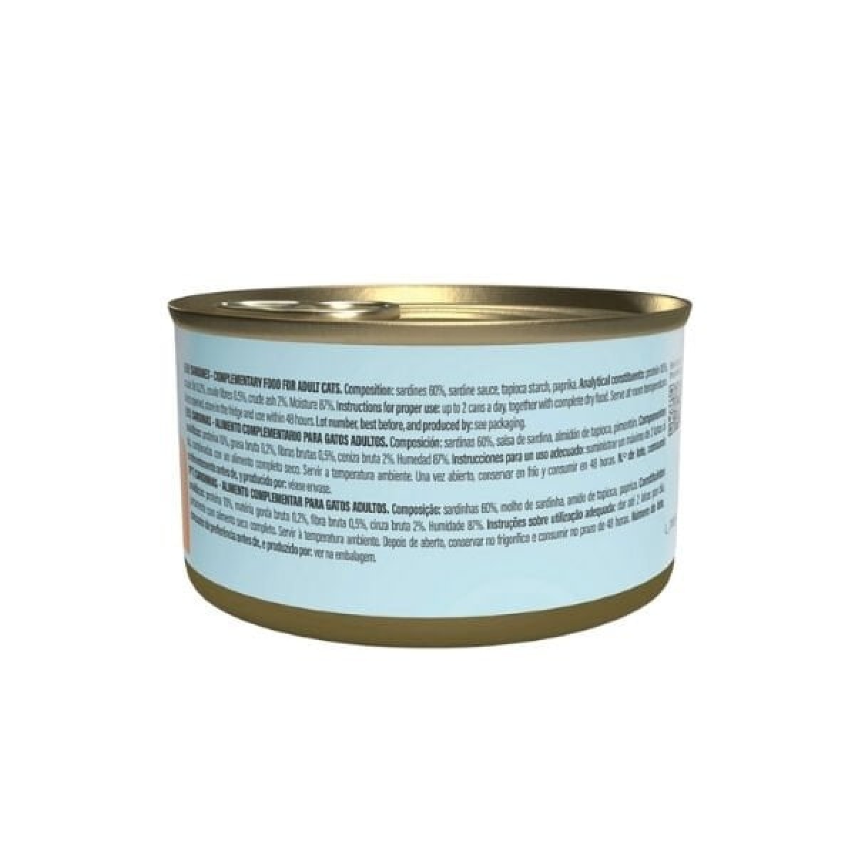 Schesir Sos İçinde Sardalyalı Yetişkin Konserve Kedi Maması 1 Adet 70 Gr