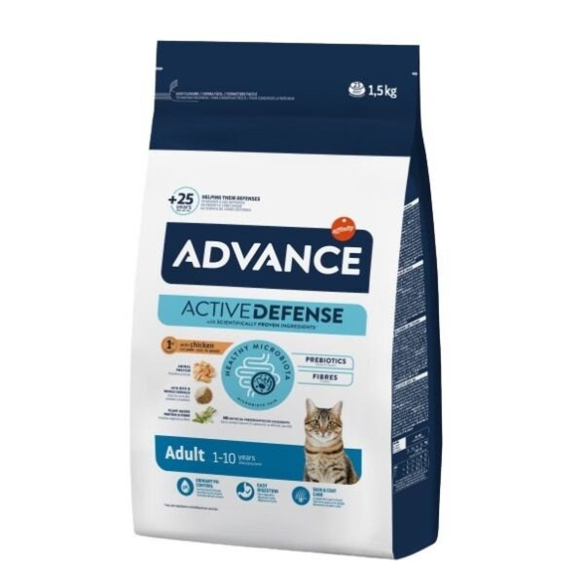 Advance Yüksek Proteinli Tavuklu Yetişkin Kedi Maması 1.5 Kg