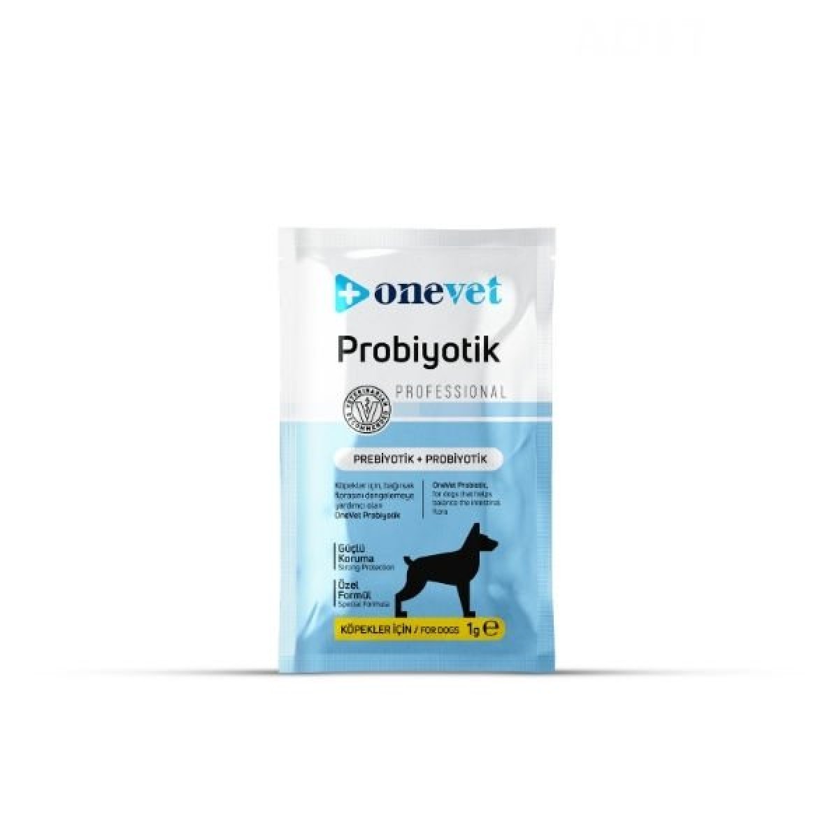 OneVet Probiyotik Köpekler için Sindirim ve Bağışıklık Güçlendirici Saşe 1 Gr 30 Adet