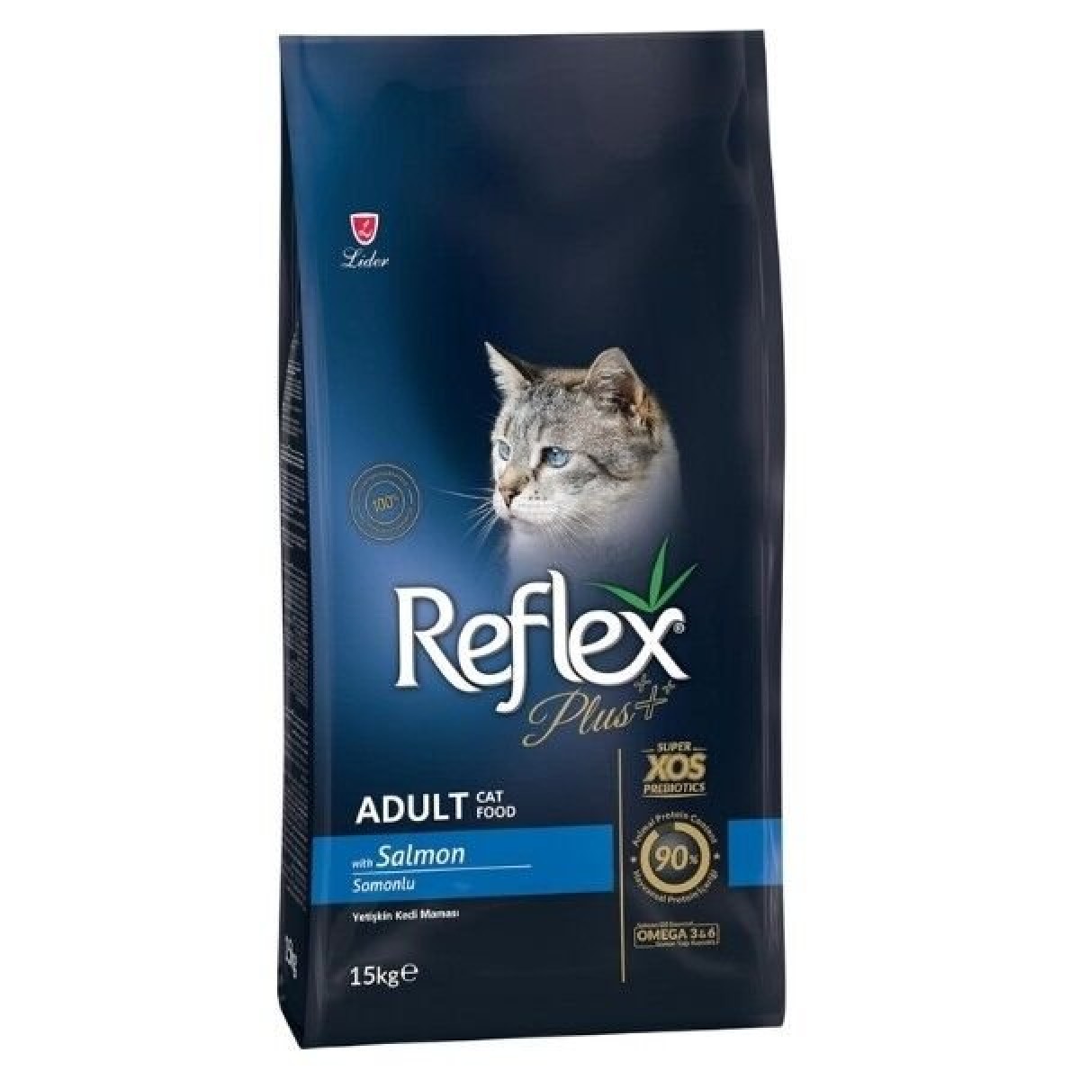 Reflex Plus Adult Somonlu Yetişkin Kedi Maması 15 Kg