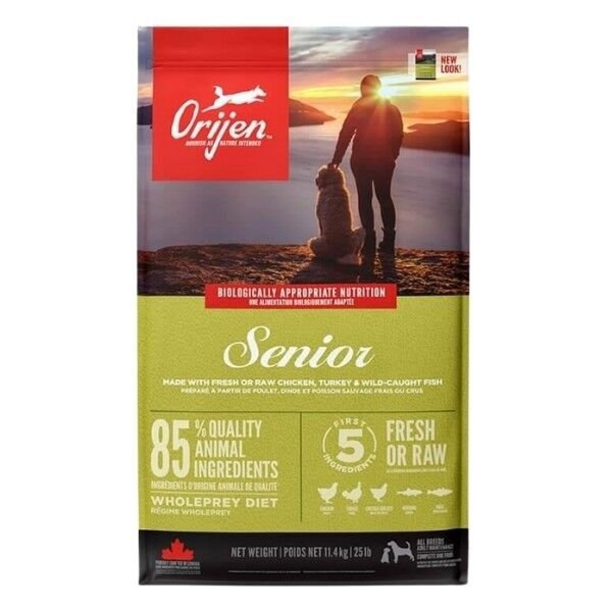 Orijen Senior Tahılsız Yaşlı Köpek Maması 11.4 Kg