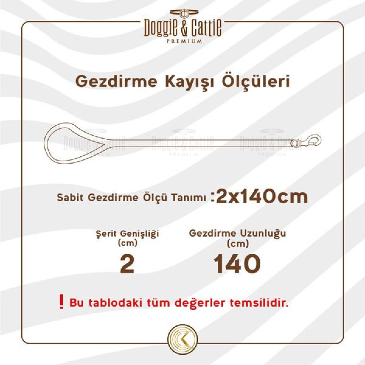 Doggie Dokuma Çift Köpek Gezdirme Tasma Aparatı Medium Siyah 2.5x70-60 Cm