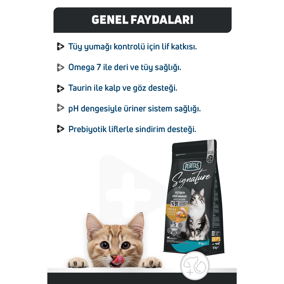 Signature Tavuklu Yetişkin Kedi Maması 10 Kg