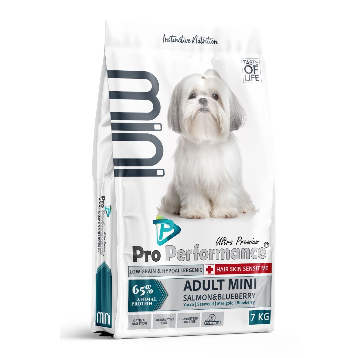 Pro Performance Somonlu ve Yaban Mersinli Küçük Irk Yetişkin Köpek Maması 7 Kg