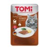 Tomi Hindili ve Ispanaklı Pouch Yetişkin Konserve Kedi Maması 100 Gr