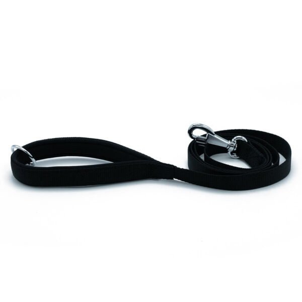 Doggie Comfort Dokuma Köpek Gezdirme Tasması Medium Siyah 2x140 Cm