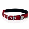 Doggie Comfort Dokuma Köpek Boyun Tasması Small Kırmızı 1.5x25-30 Cm