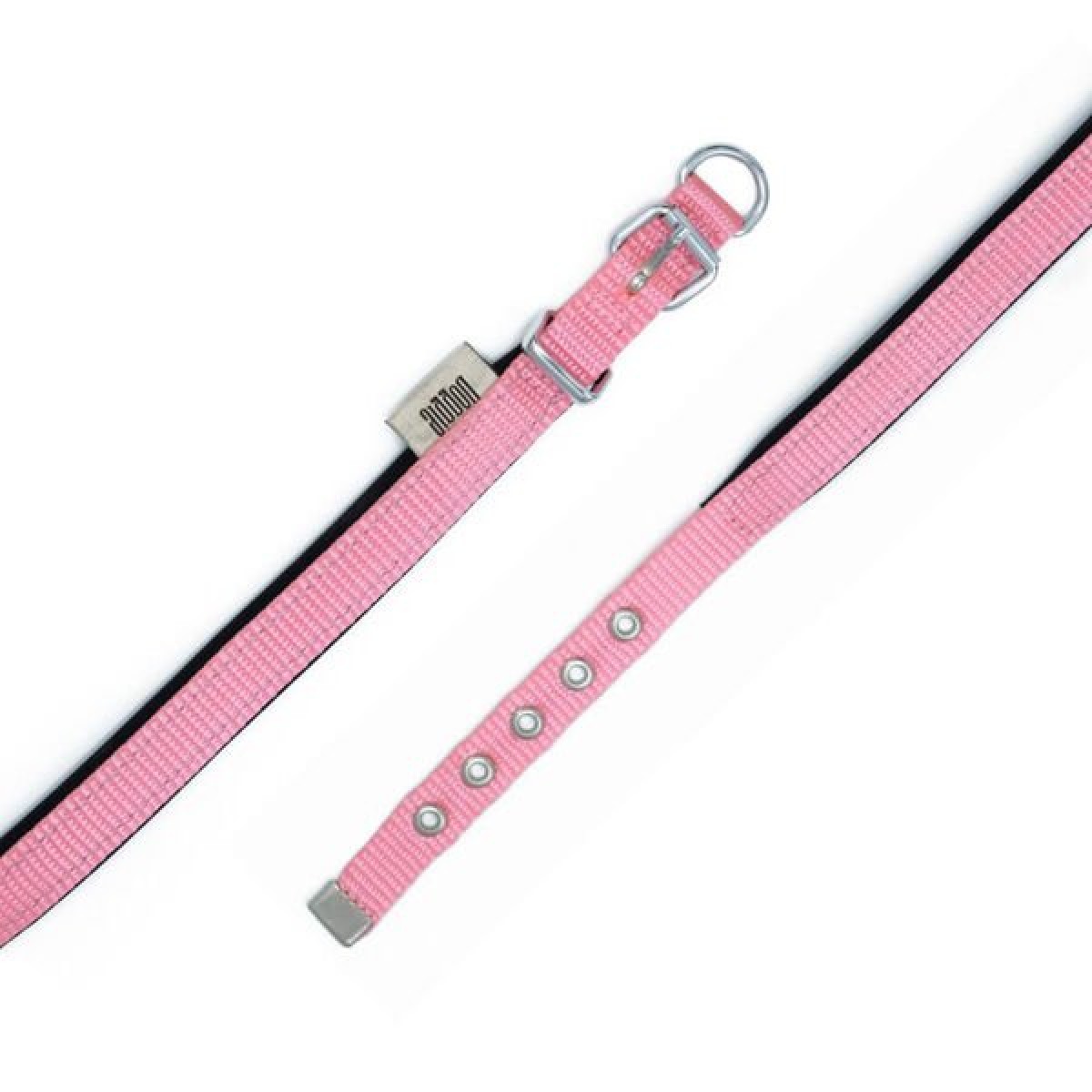 Doggie Comfort Dokuma Köpek Boyun Tasması Small Pembe 1.5x25-30 Cm