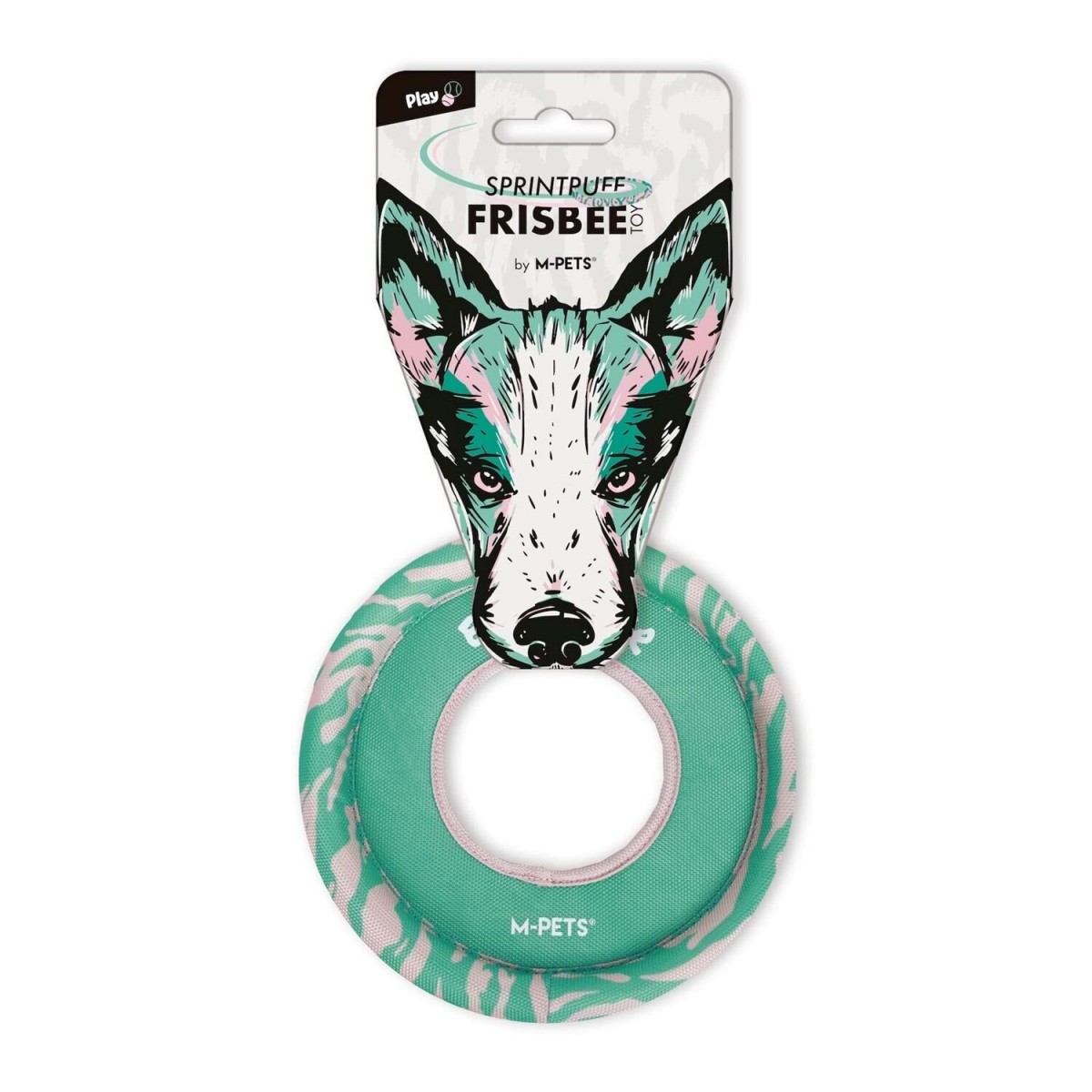 M-Pets Sprintpuff Frizbi Köpek Oyuncağı 24 Cm Yeşil