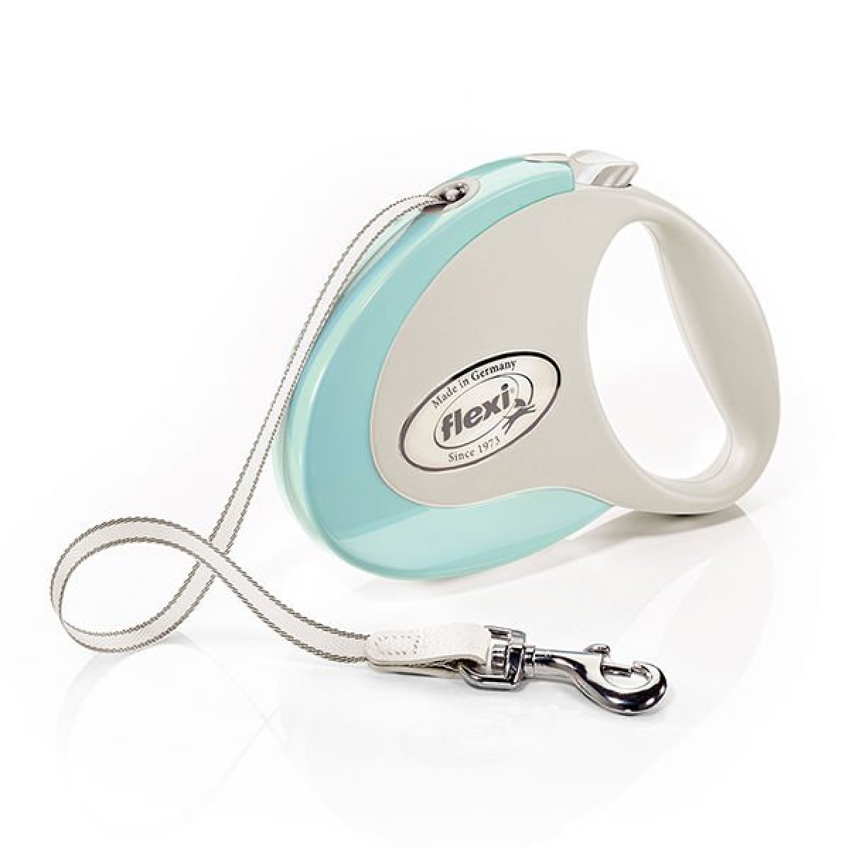 Flexi Style Şerit Otomatik Köpek Gezdirme Tasması Medium Yeşil 5 Mt