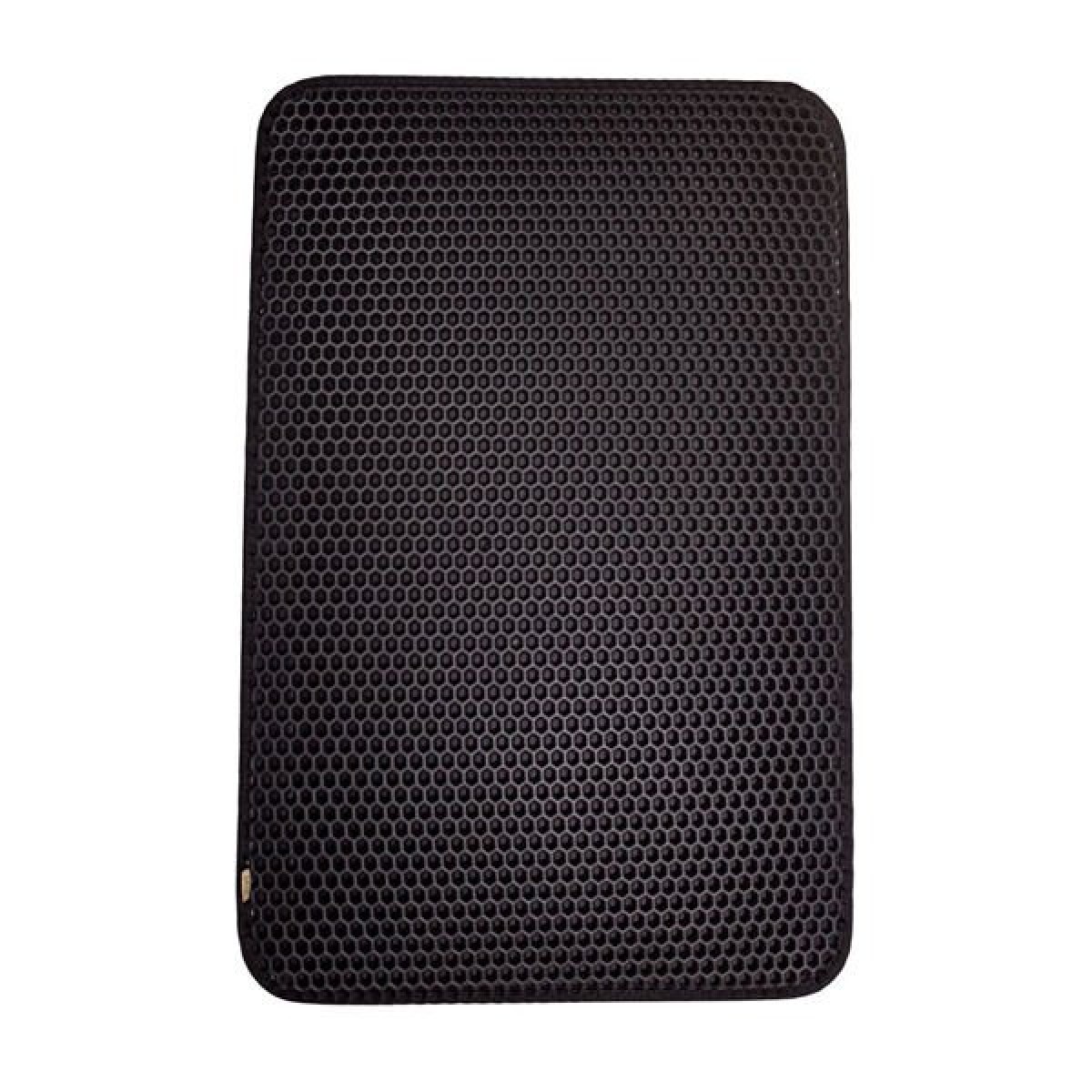 Cattie Altıgen Model Kum Toplayıcı Fonksiyonel Kedi Paspası Medium Siyah 37x50 Cm