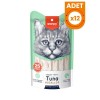 Wanpy Ton Balıklı ve Deniz Taraklı Sıvı Kedi Ödülü 1 Adet 25x14 Gr