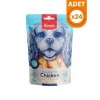 Wanpy Bisküvi Üzeri Tavuk Sargılı Köpek Ödül Maması 1 Adet 100 Gr