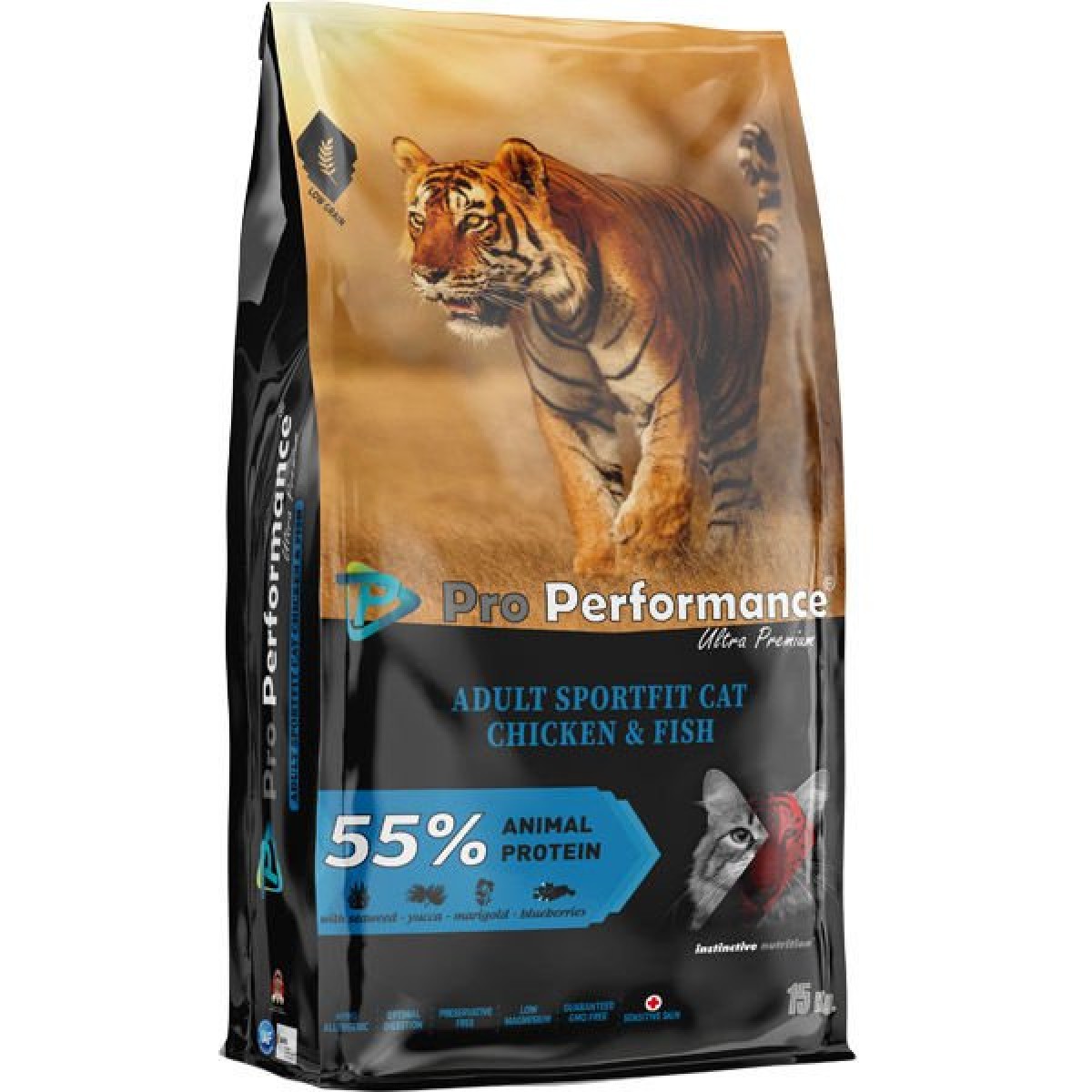Pro Performance Ultra Premium Tavuk Somon Ve Karidesli Yetişkin Sport Fit  Kedi Maması 15 Kg