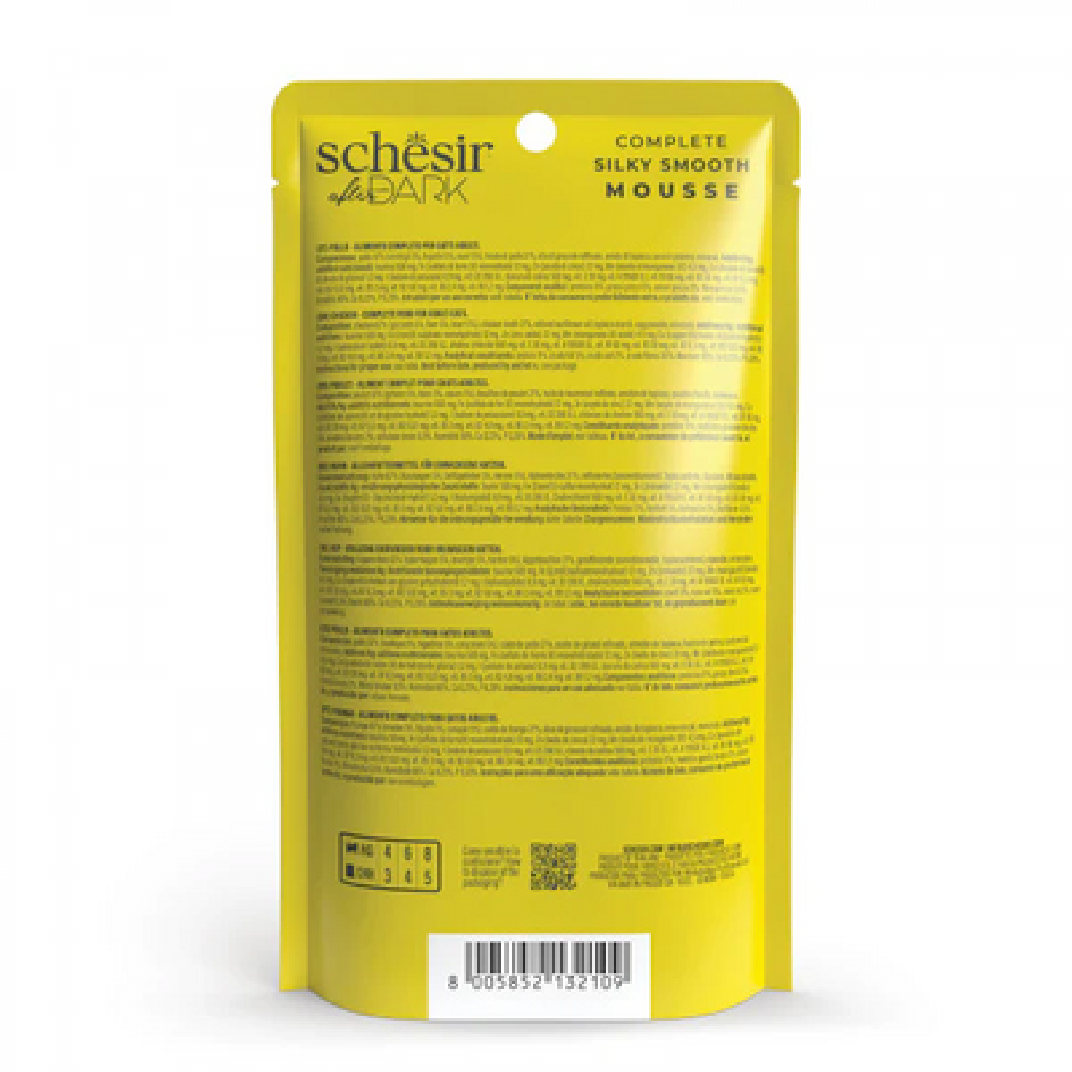 Schesir After Dark Velvet Mousse Tavuklu Yetişkin Kedi Yaş Maması 1 Adet 80 Gr