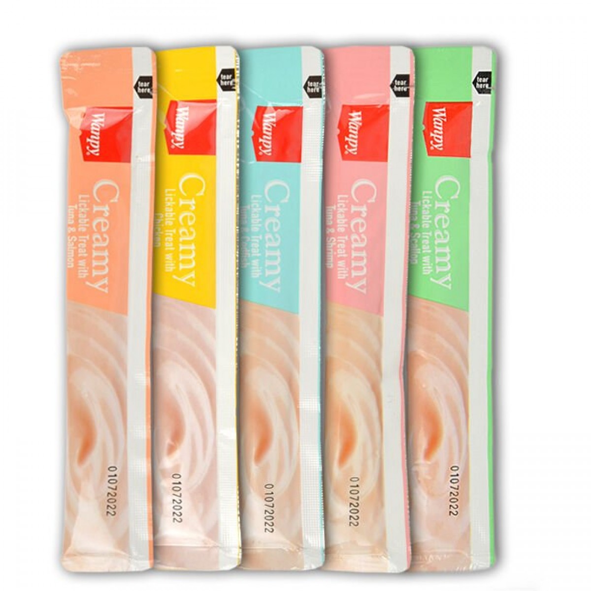 Wanpy Karışık Sıvı Kedi Ödül Maması 1 Adet 25x14 Gr