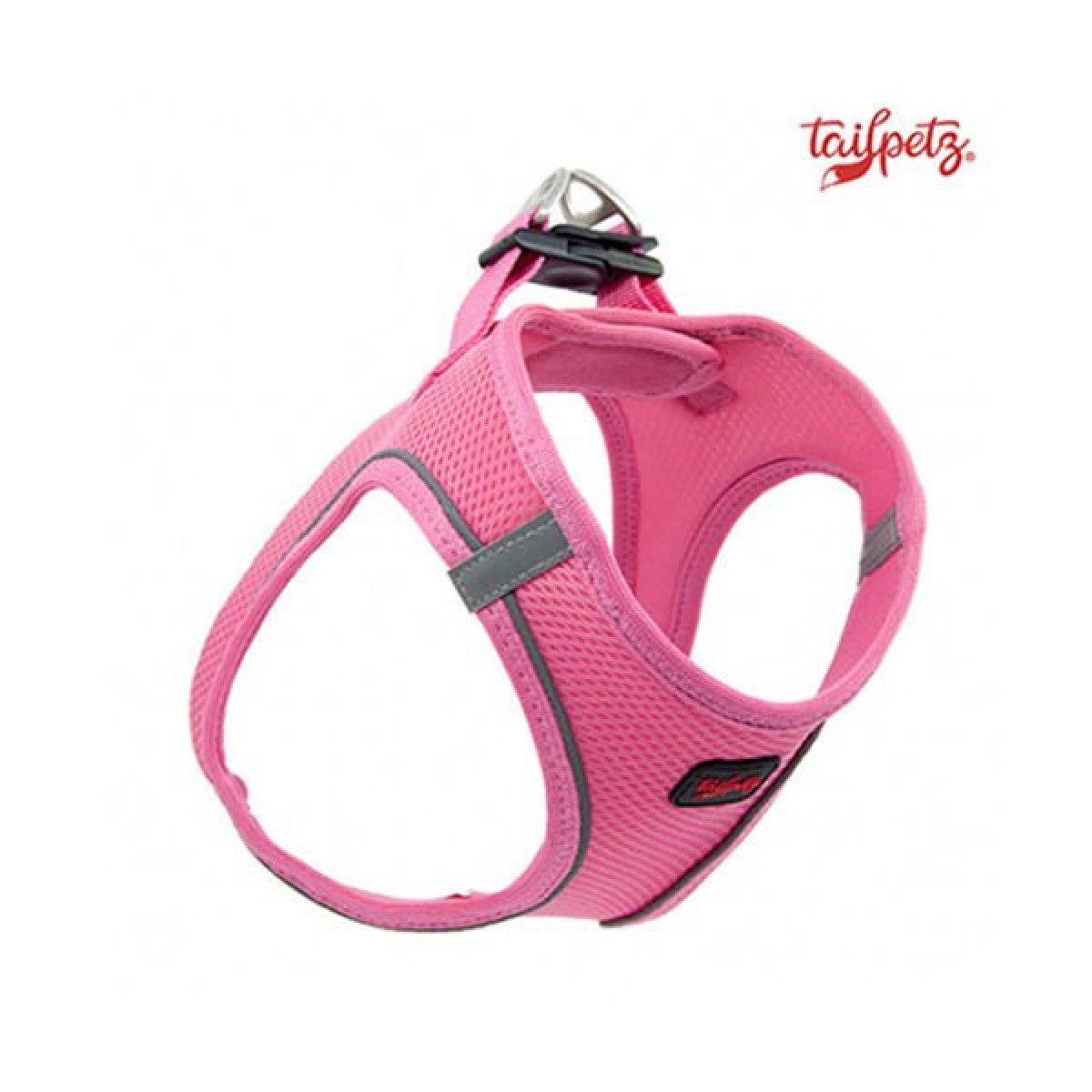 Tailpetz Air Mesh Harness Köpek Göğüs Tasması Xxxsmall Pembe 20-24x24-28 Cm