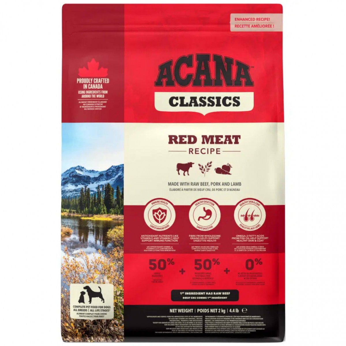 Acana Classics Red Meat Tüm Irk ve Yaşam Evreleri İçin Köpek Maması 2 Kg