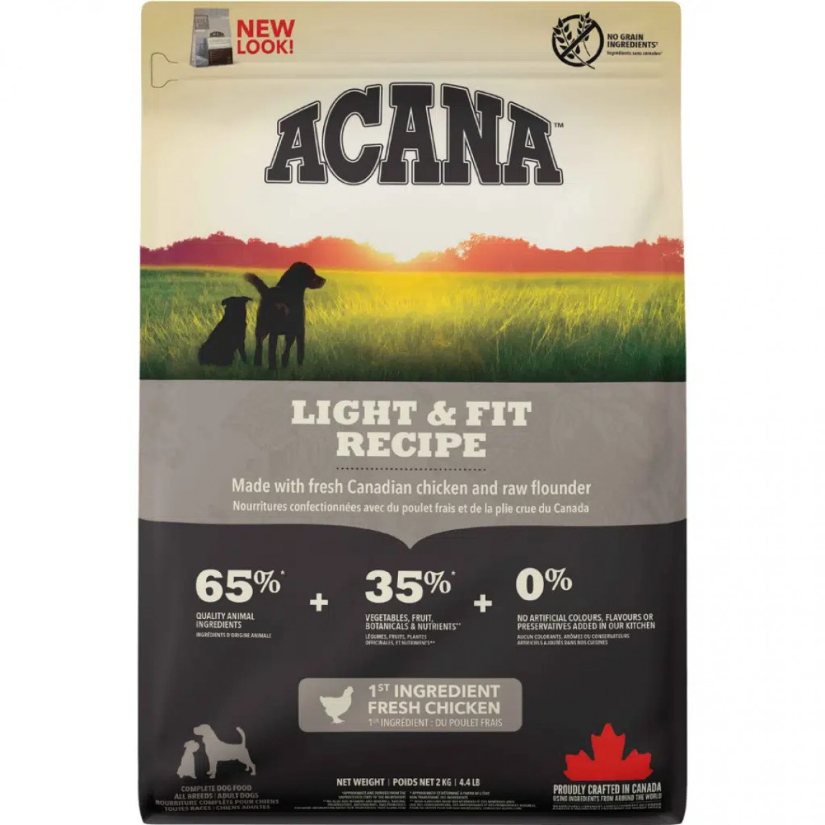 Acana Heritage Light & Fit Fazla Kilolu Köpek Maması 2 Kg