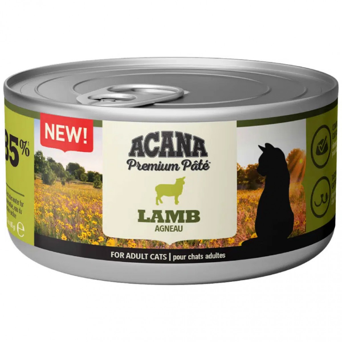 Acana Premium Pate Kuzu Etli Kedi Konservesi 85 Gr