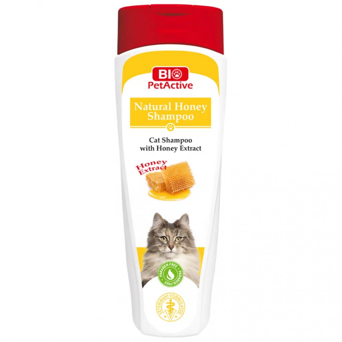 Bio PetActive Natural Honey Bal ve Buğday Özlü Kedi̇ler İçin Şampuan 400 ML
