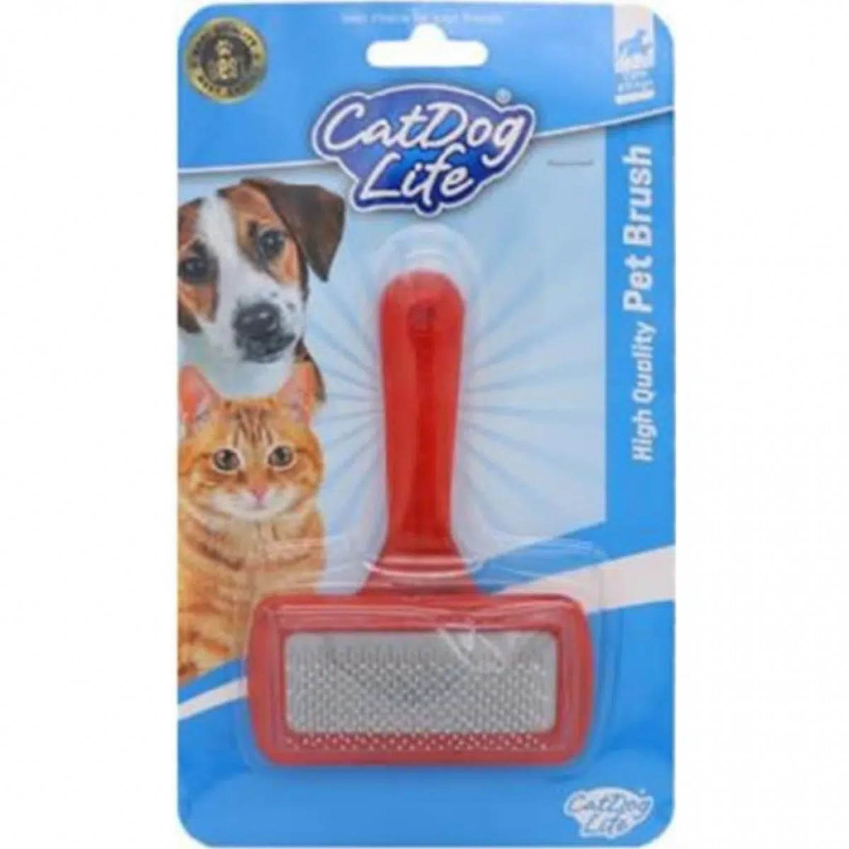 CatDogLife Kediler ve Köpekler İçin Telli Fosforlu Fırça
