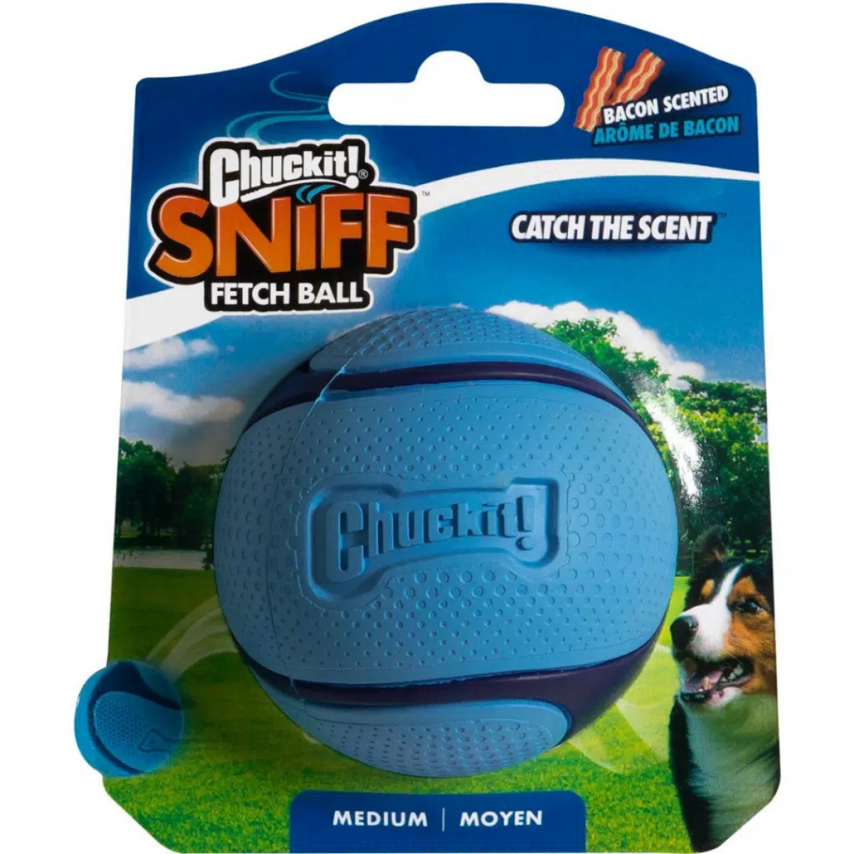 Chuckit! Sniff Fetch Fıstık Ezmesi Kokulu Köpek Oyun Topu Orta Boy