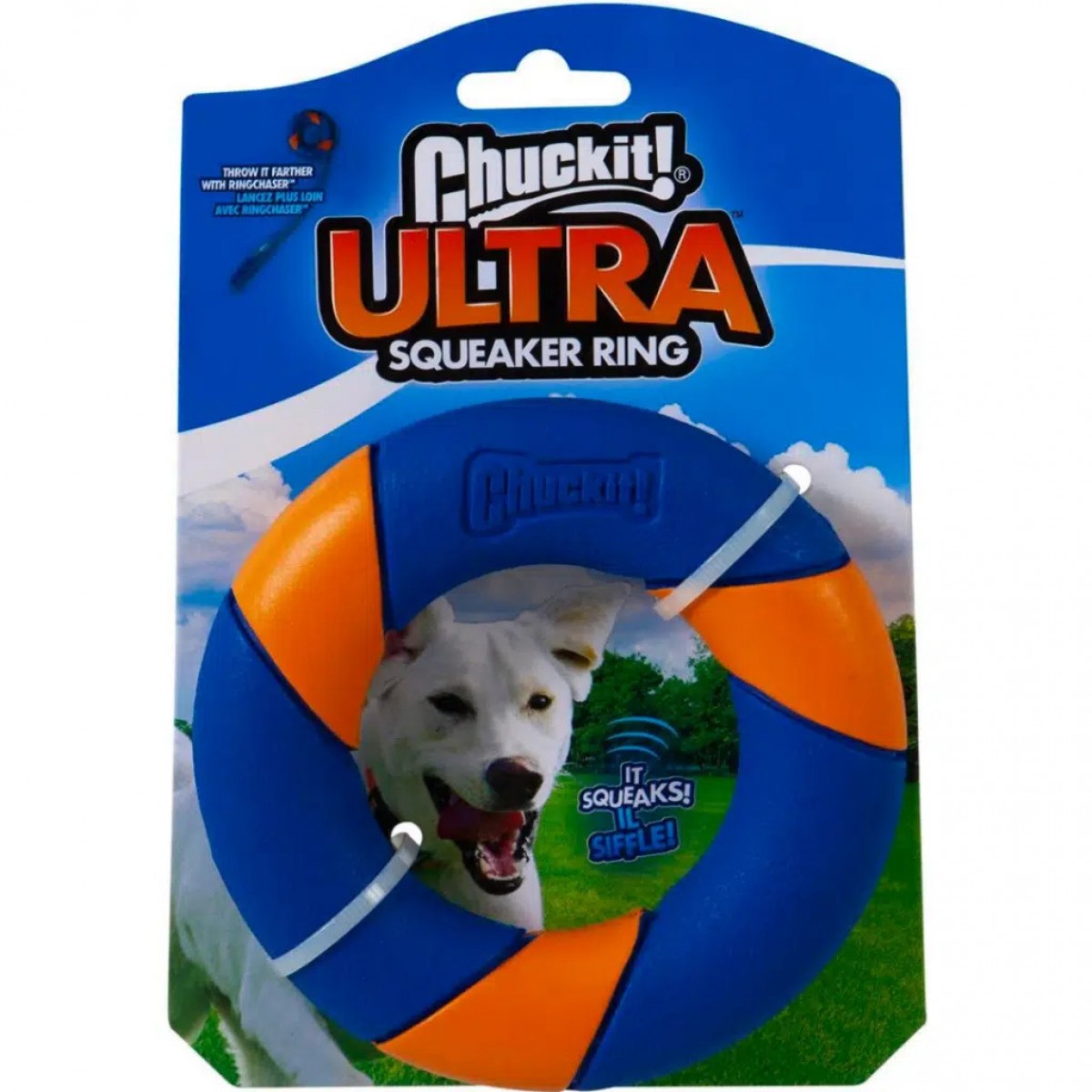 Chuckit! Ultra Squeaker Ring Sesli Köpek Oyun Halkası