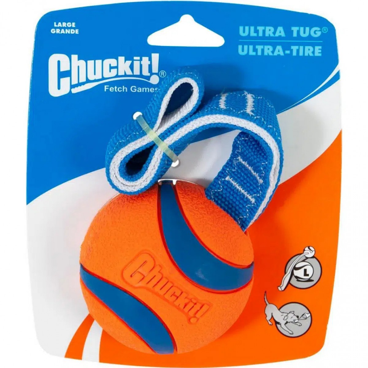 Chuckit! Ultra Tug Köpek Çekiştirme Topu Büyük Boy