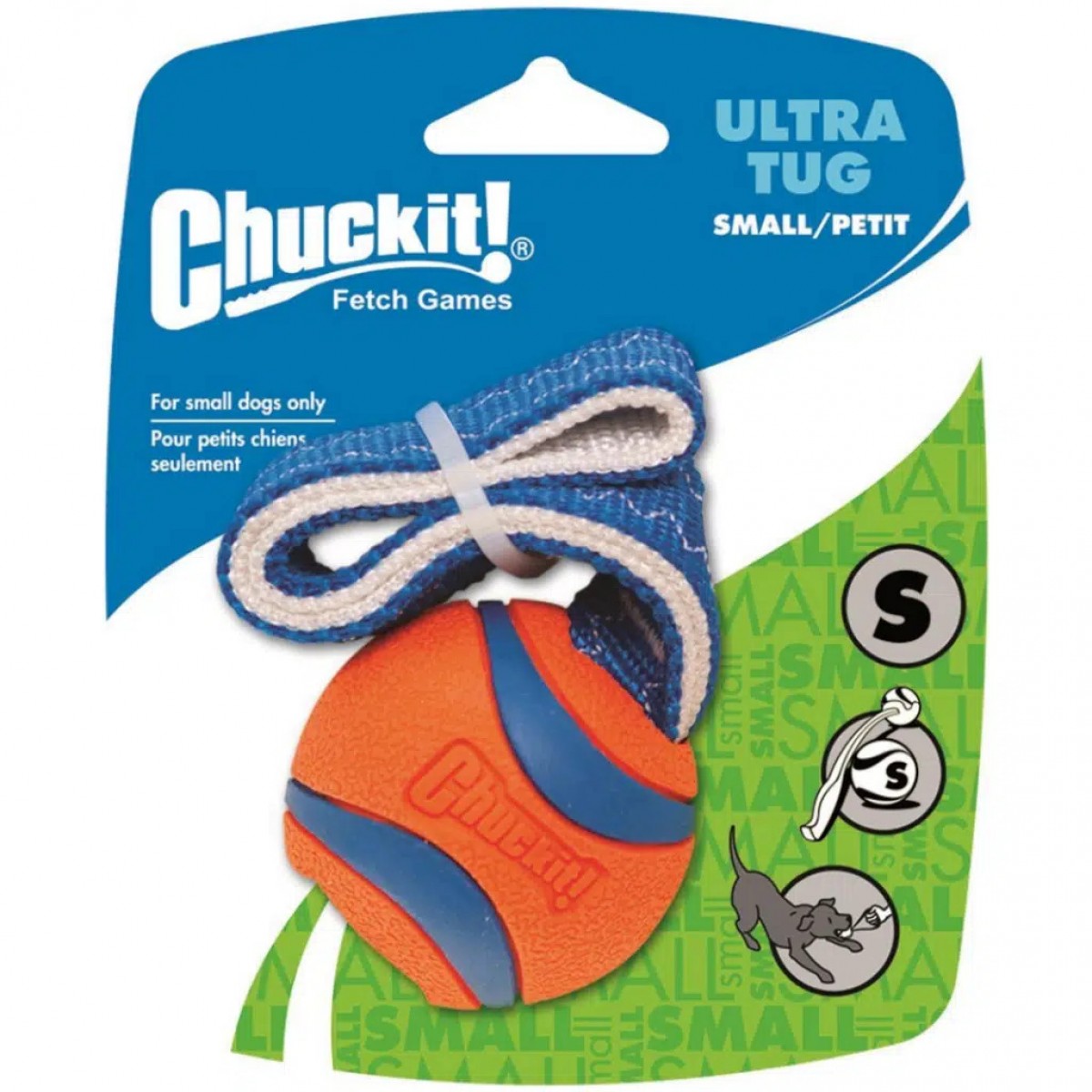 Chuckit! Ultra Tug Köpek Çekiştirme Topu Küçük Boy