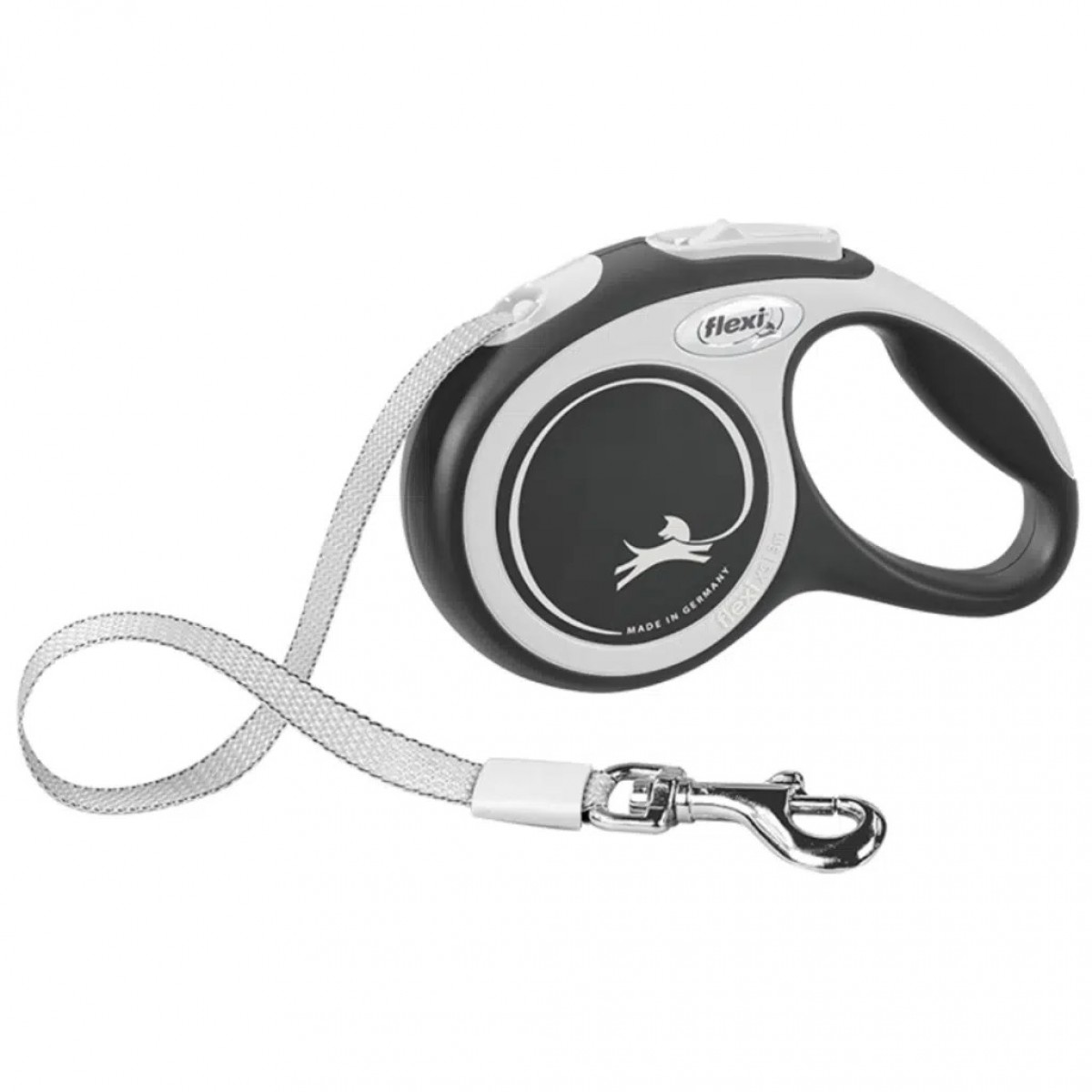 Flexi New Comfort Otomatik Şerit Gezdirme Kayışı 5 Metre Large Siyah