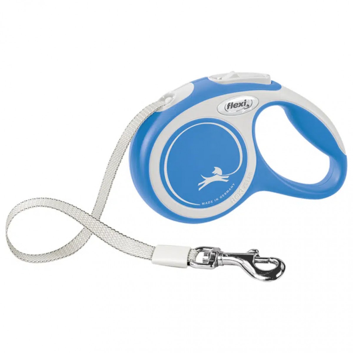 Flexi New Comfort Otomatik Şerit Gezdirme Kayışı 5 Metre Small Mavi