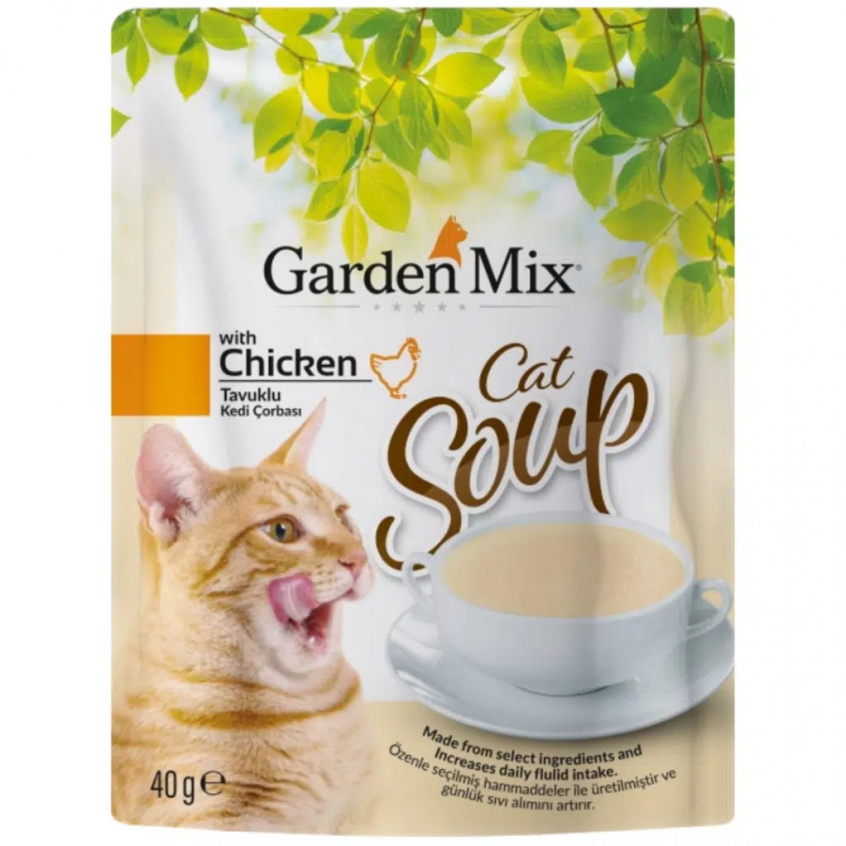 Garden Mix Cat Soup Tavuklu Kedi Çorbası 40 Gr